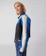 UO Jordan Faux Leather Fit Racer Moto Jacket