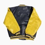 University Of Michigan Wolverines Bomber Leather Jacket