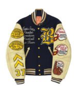 VTG Whitesville Style Eyes Varsity Jacket