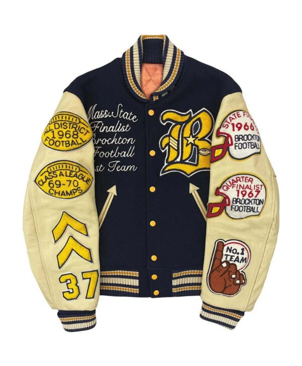 VTG Whitesville Style Eyes Varsity Jacket