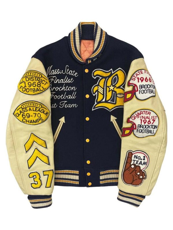 VTG Whitesville Style Eyes Varsity Jacket