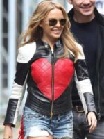 Valentine Day Kylie Minogue Red Heart Jacket