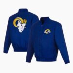Varsity LA Rams Royal Blue Jacket