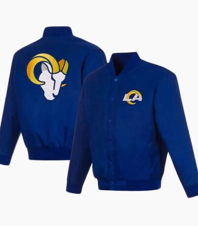 Varsity LA Rams Royal Blue Jacket