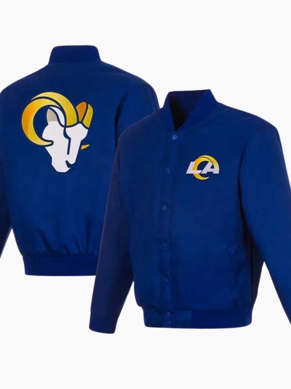 Varsity LA Rams Royal Blue Jacket