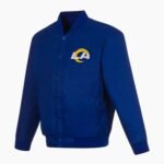 Varsity LA Rams Royal Blue Jacket