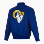 Varsity LA Rams Royal Blue Jacket