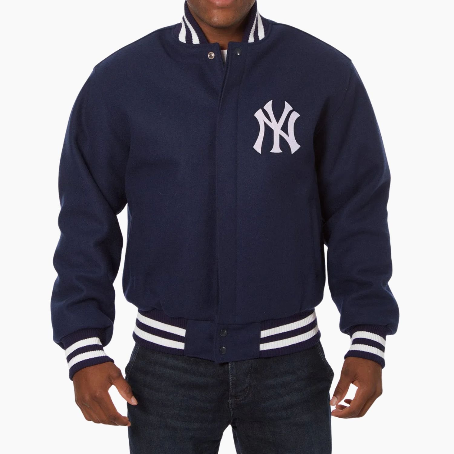 Varsity Yankees New York Blue Wool Jacket Varsity Yankees New York Blue Wool Jacket