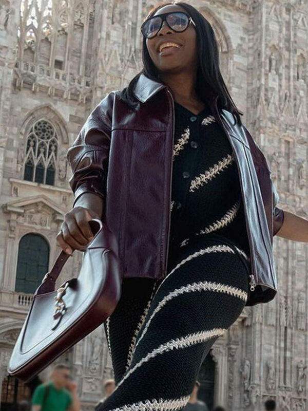 Venus Williams Leather Jacket