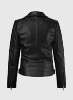 Victoria Justice Black Leather Jacket