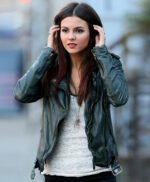 Victoria Justice Leather Jacket