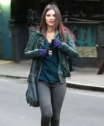 Victoria Justice Leather Jacket