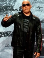 Vin Diesel Fast And Furious 8 Premiere Leather Jacket