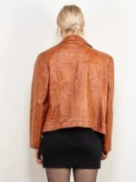 Vintage 80's Women Leather Jacket