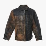 Vintage Brown Leather Jacket