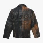 Vintage Brown Leather Jacket