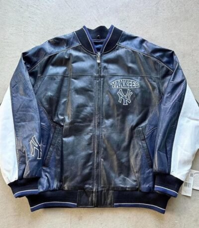 Vintage New York Yankees Leather Jacket