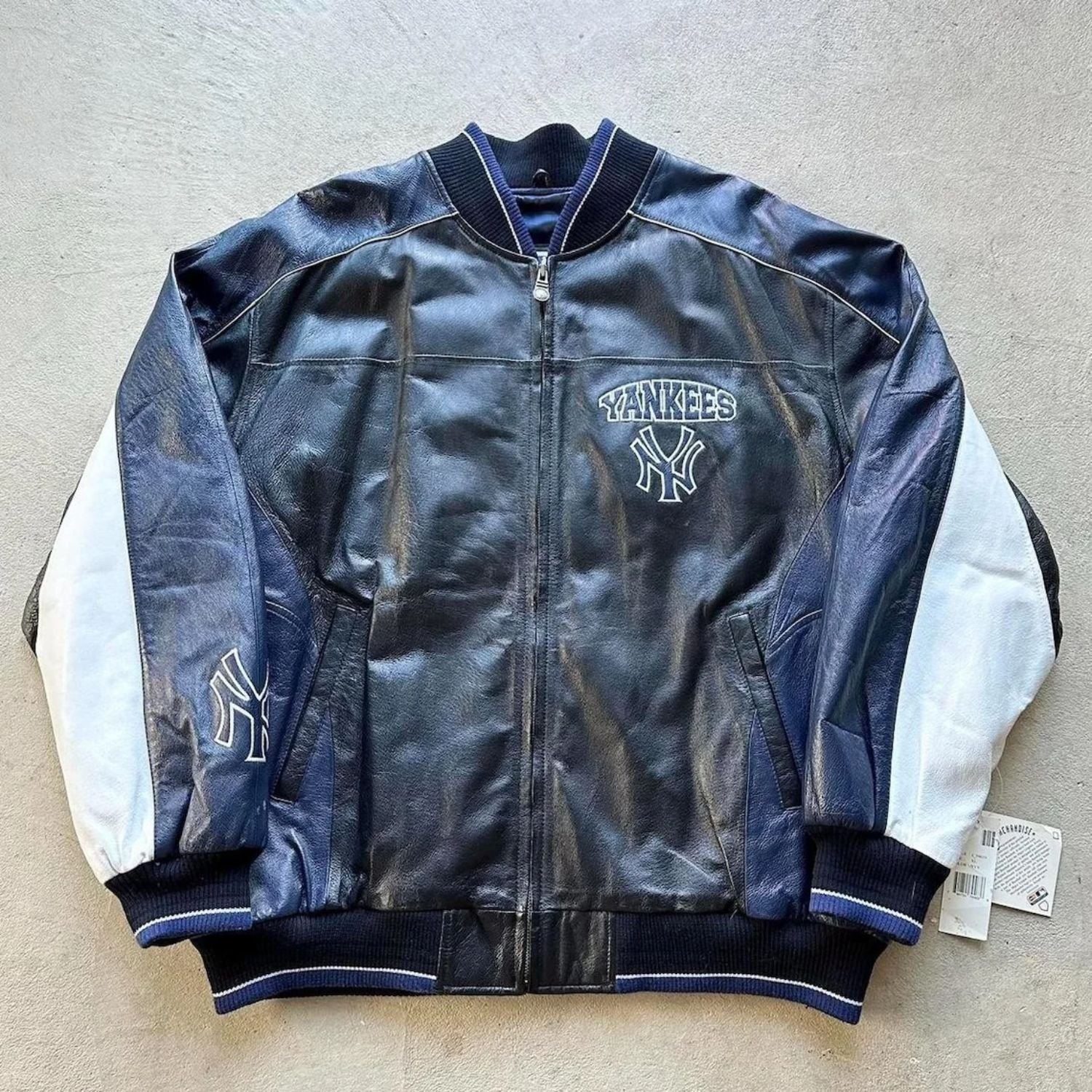 Vintage New York Yankees Leather Jacket Vintage New York Yankees Leather Jacket