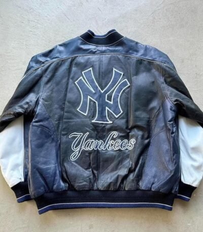 Vintage New York Yankees Leather Jacket