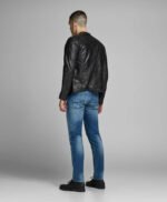 Vintage Sheep Skin Bomber Style Leather Jacket