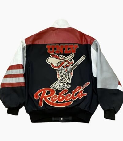 Vintage UNLV Rebels NCAA Varsity Jacket by Jeff Hamilton USA