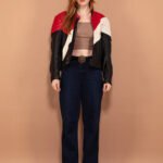 Vintage Women Leather Jacket