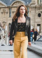 Violett Beane Leather Jacket God Friended Me