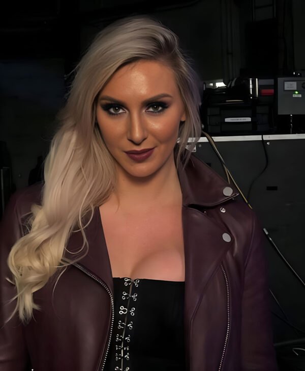 WWE Charlotte Flair Leather Jacket