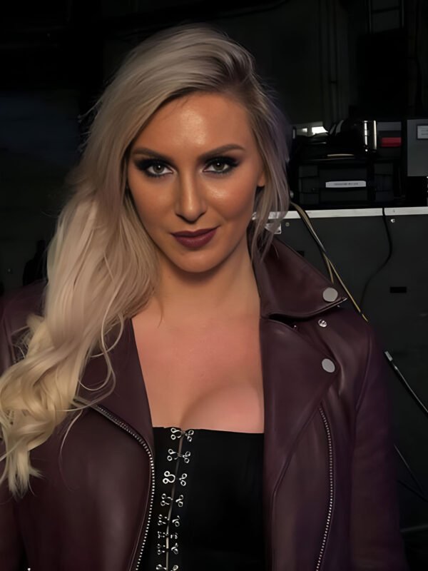 WWE Charlotte Flair Leather Jacket