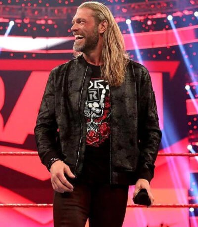 WWE Edge Returns Monday Night RAW 2022 Stylish Leather Jacket