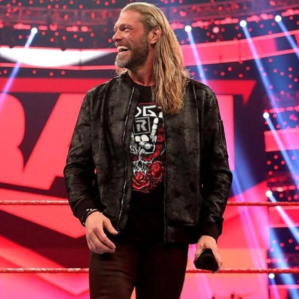 WWE Edge Returns Monday Night RAW 2022 Stylish Leather Jacket