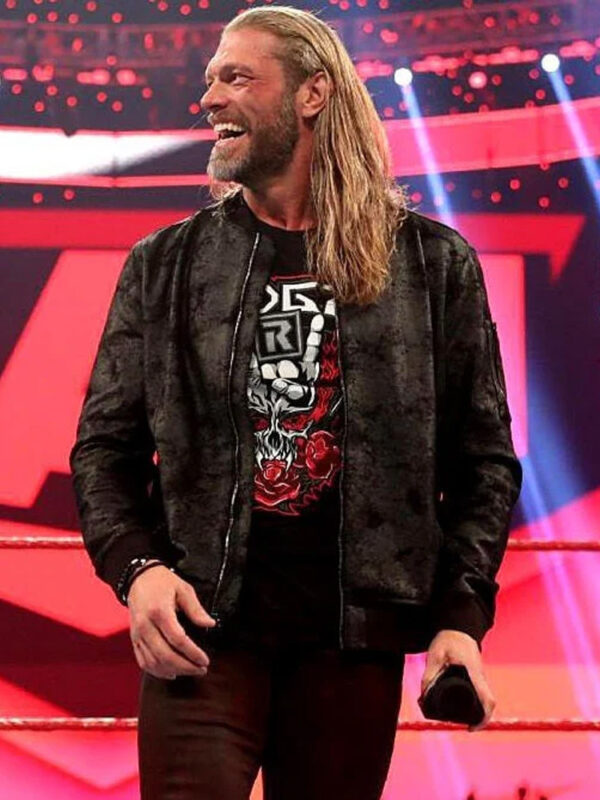 WWE Edge Returns Monday Night RAW 2022 Stylish Leather Jacket