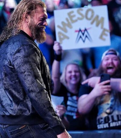 WWE Edge Returns Monday Night RAW 2022 Stylish Leather Jacket