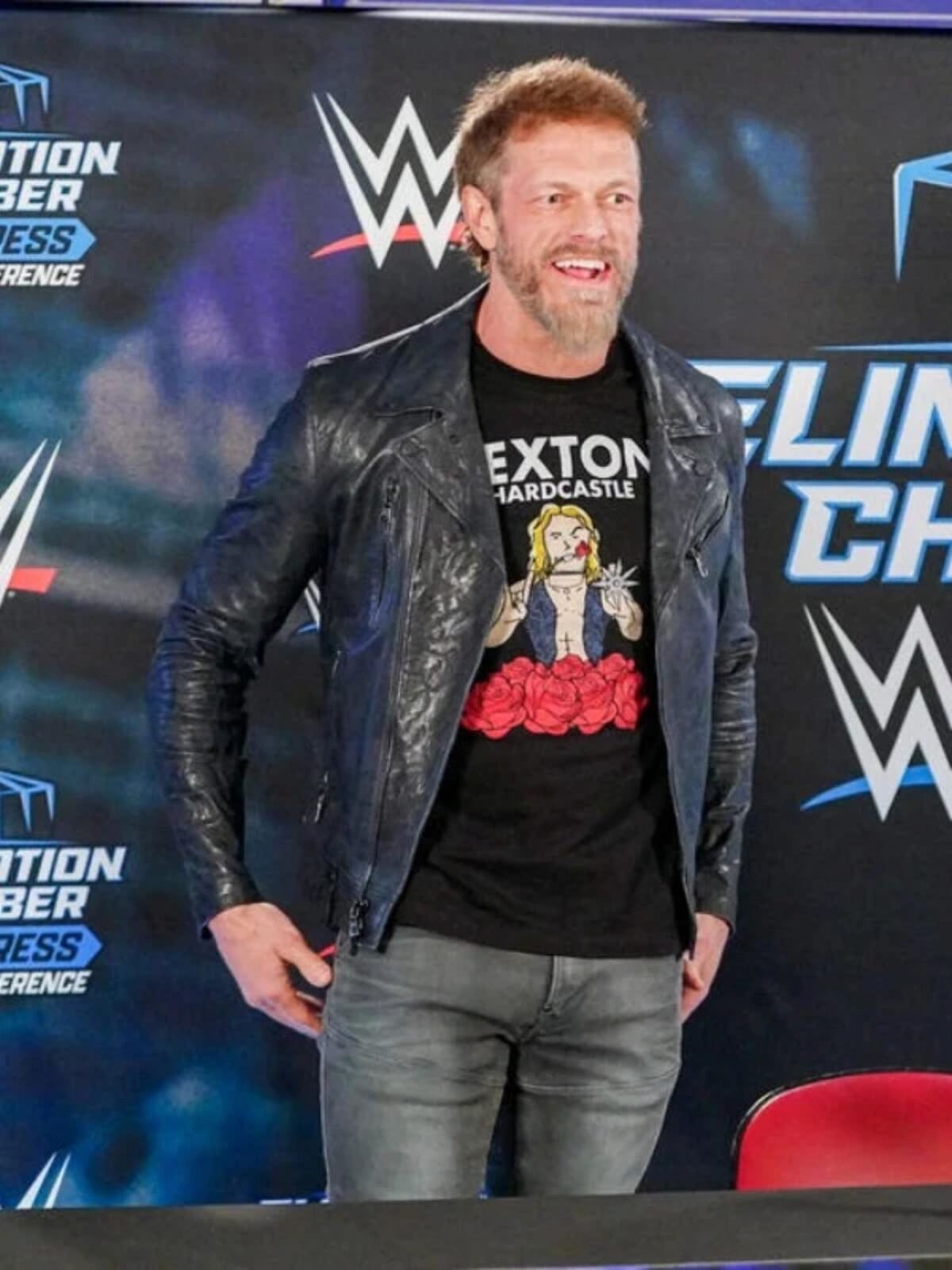WWE Elimination Chamber Edge Leather Jacket