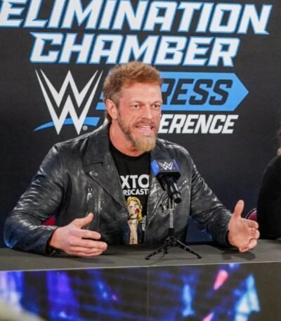 WWE Elimination Chamber Edge Leather Jacket