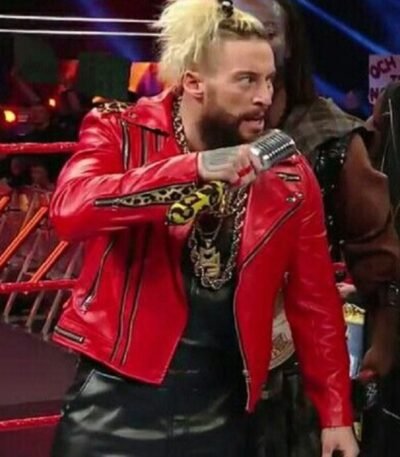 WWE Enzo Amore Leather Jacket