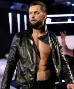WWE Finn Balor Black Stylish Leather Jacket