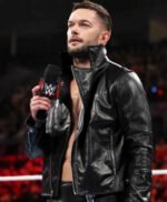 WWE Finn Balor Black Stylish Leather Jacket