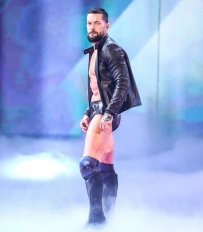WWE Finn Balor WrestleMania Black Casual Leather Jacket