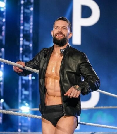 WWE Finn Balor WrestleMania Black Casual Leather Jacket