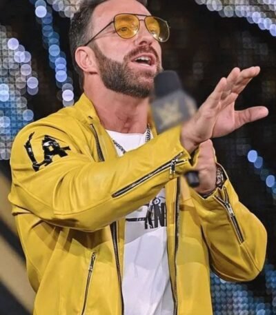 WWE LA Knight Yellow Jacket