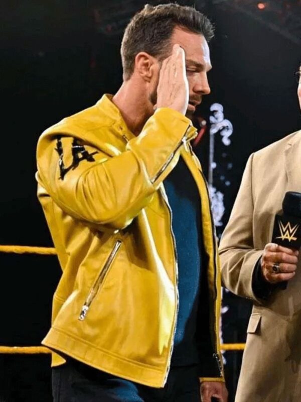 WWE LA Knight Yellow Jacket