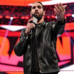 WWE Seth Rollins Black Stylish Leather Jacket