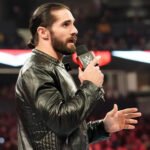 WWE Seth Rollins Black Stylish Leather Jacket
