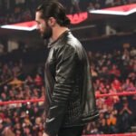 WWE Seth Rollins Black Stylish Leather Jacket