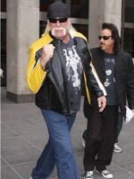 WWE Wrestler Hulk Hogan Leather Jacket