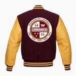 Washington Commanders Letterman Jacket