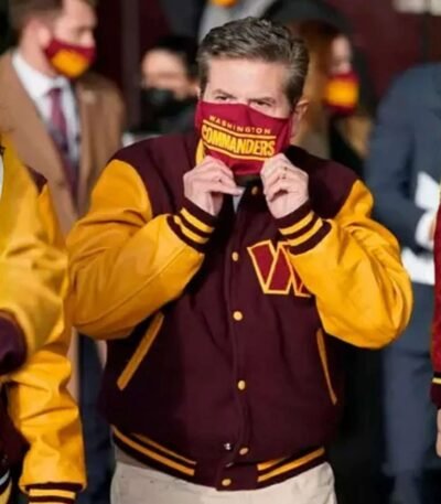 Washington Commanders Letterman Jacket