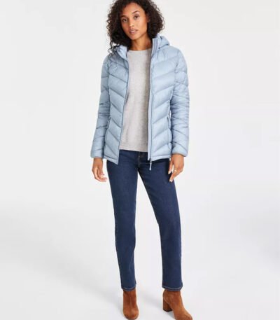 Water Resistant Jacket with Zip-Off Hood