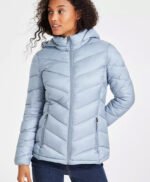 Water Resistant Jacket with Zip-Off Hood